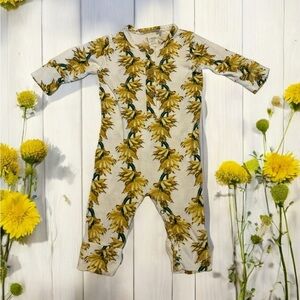 Kate Quinn Baby “The Woods” One Piece Floral Romper. Size 0-3 Months.